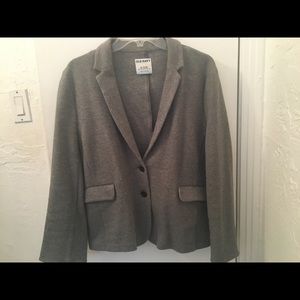 Fleece blazer